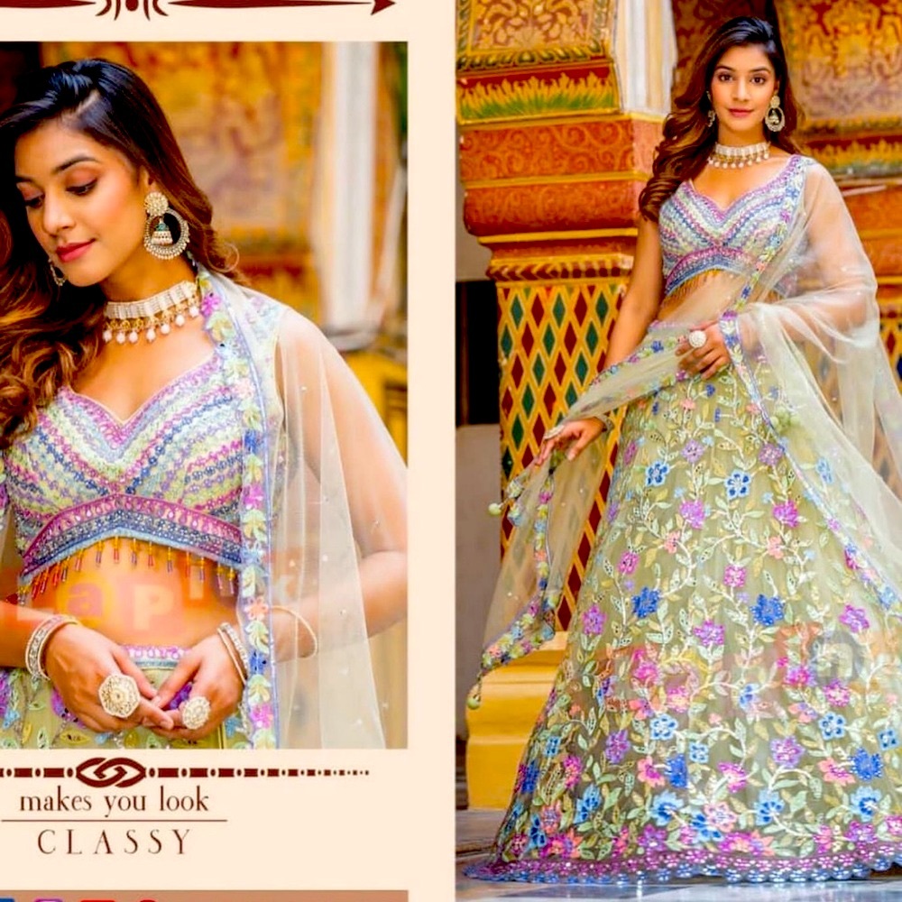 AA Fashions new Lahanga choli - Picture 5 of 8